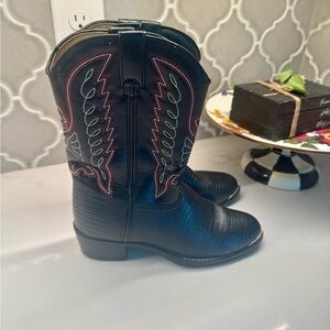 Boys Durango lizard print boots